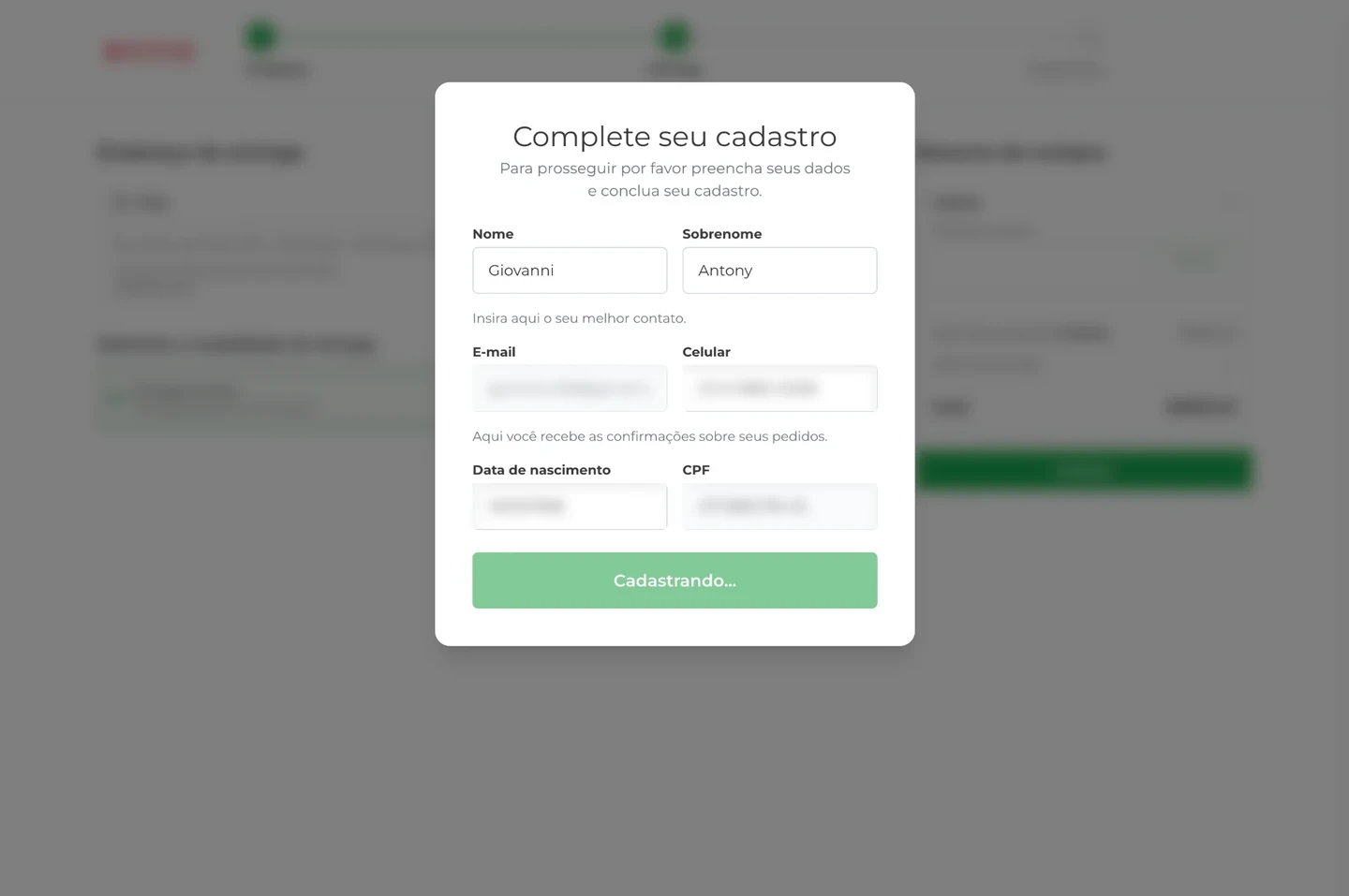 Sign-up